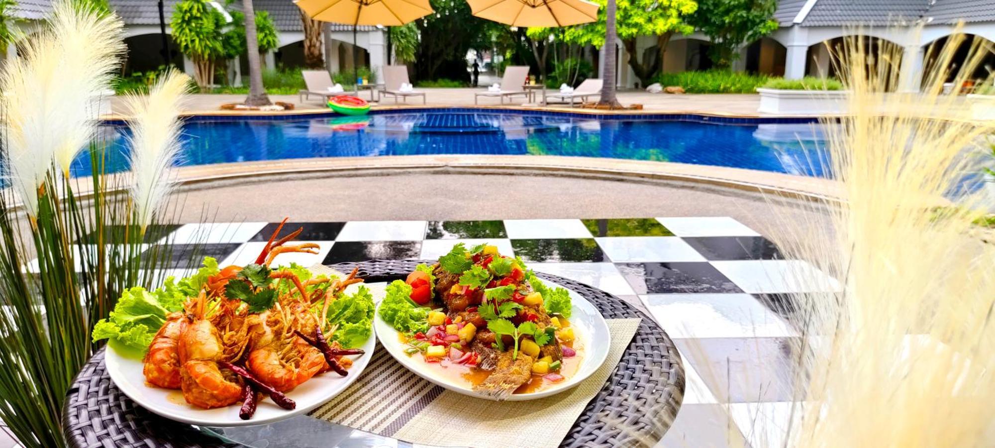 Pooh Beach Resort & Spa 乔木提恩海滩 外观 照片